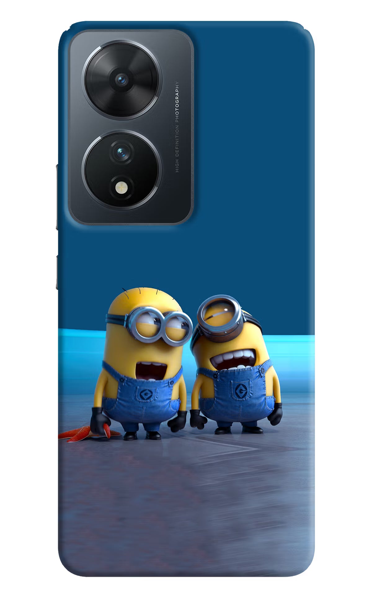 Minion Laughing Vivo T2 5G Hard Case Back Cover by Casekaro