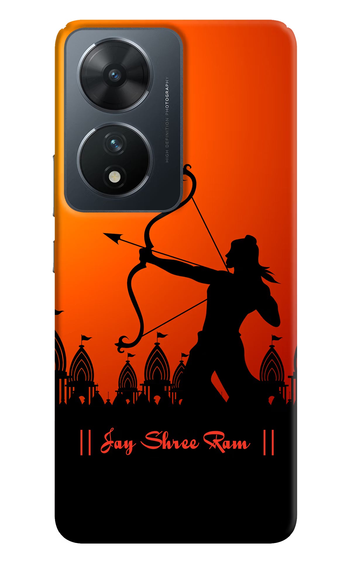 Lord Ram - 4 Vivo T2 5G Hard Case Back Cover by Casekaro