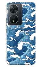Blue Waves Vivo T2 5G Hard Case Back Cover by Casekaro