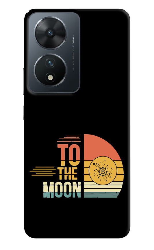 To the Moon Vivo T2 5G Hard Case Back Cover by Casekaro