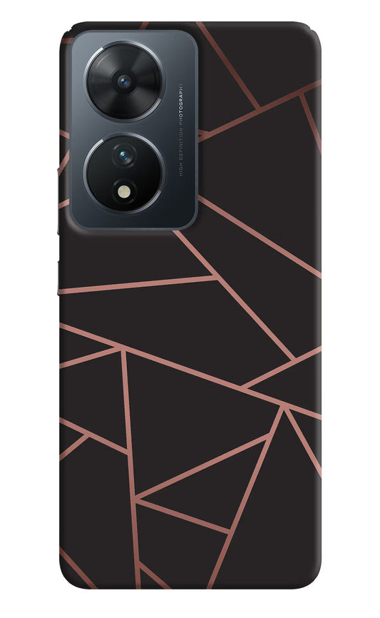 Geometric Pattern Vivo T2 5G Hard Case Back Cover by Casekaro