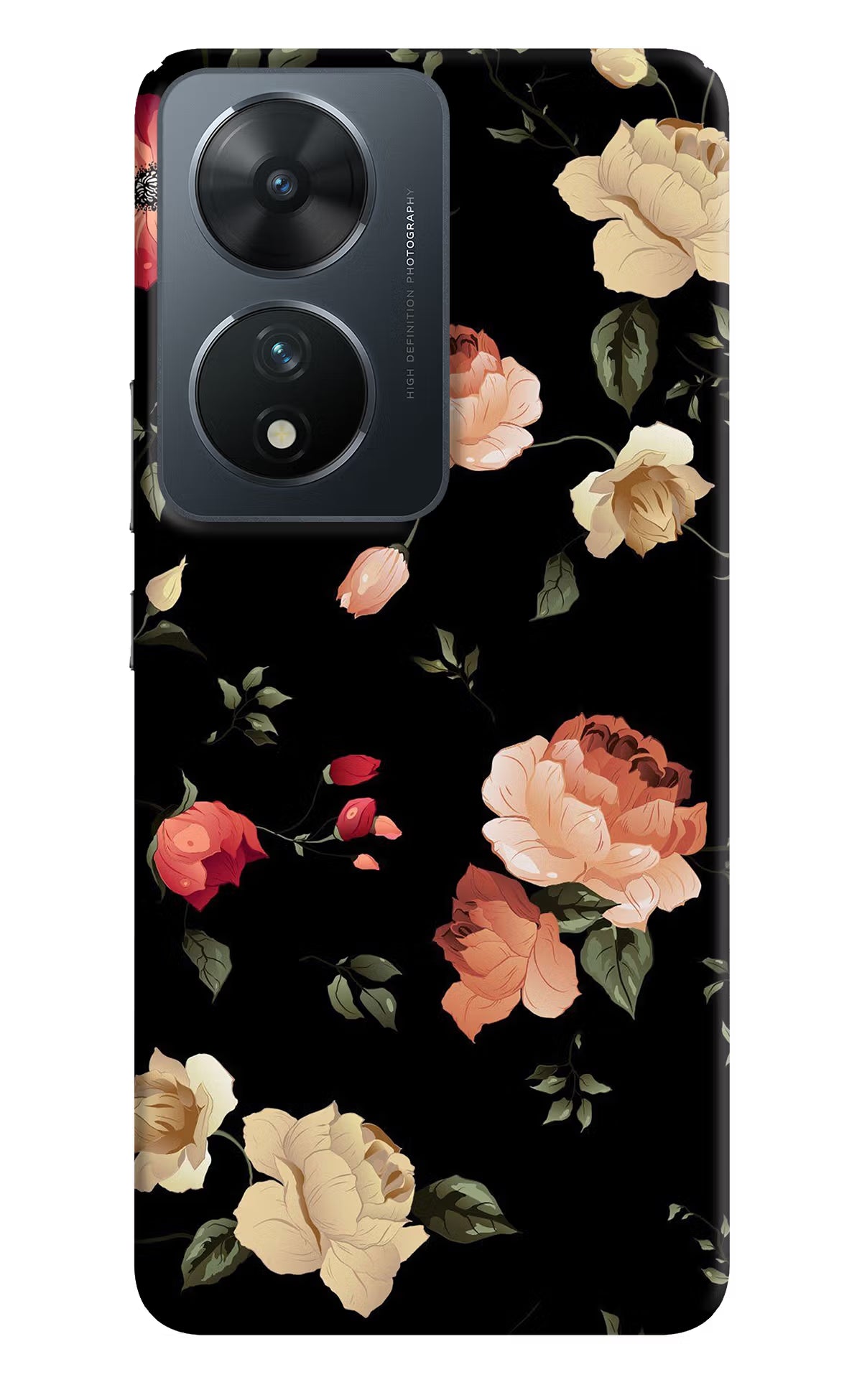 Flowers Vivo T2 5G Hard Case Back Cover by Casekaro