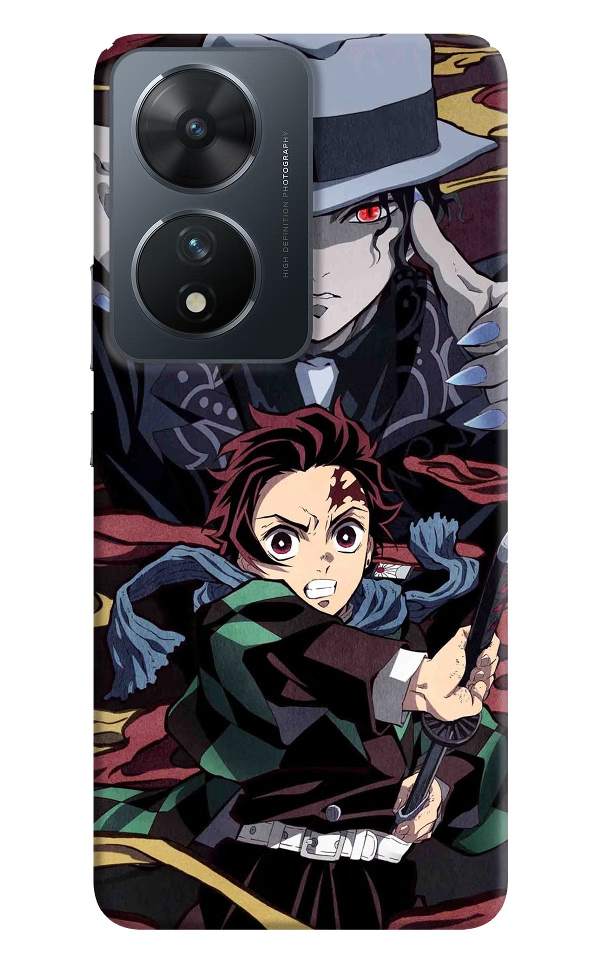 Demon Slayer Vivo T2 5G Hard Case Back Cover by Casekaro