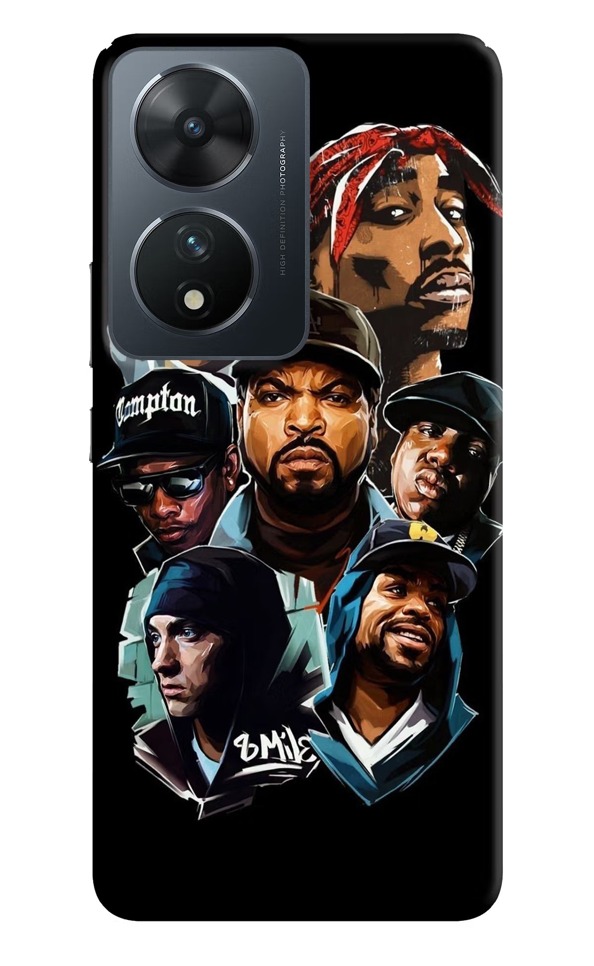 Rappers Vivo T2 5G Hard Case Back Cover by Casekaro