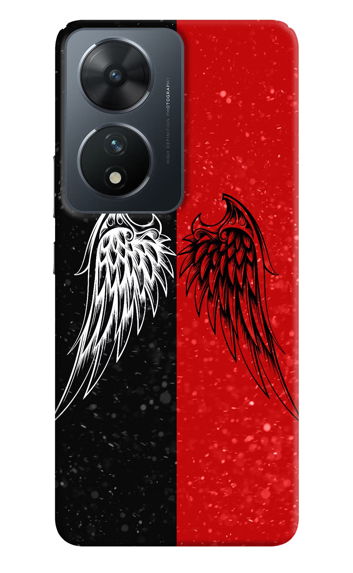 Wings Vivo T2 5G Hard Case Back Cover by Casekaro