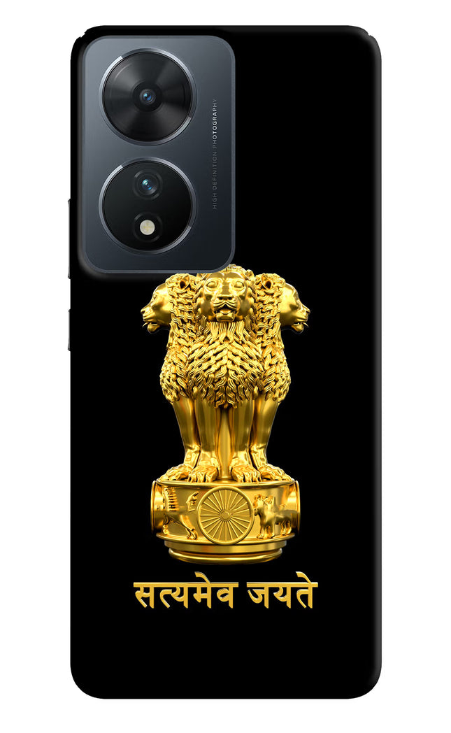 Satyamev Jayate Golden Vivo T2 5G Hard Case Back Cover by Casekaro