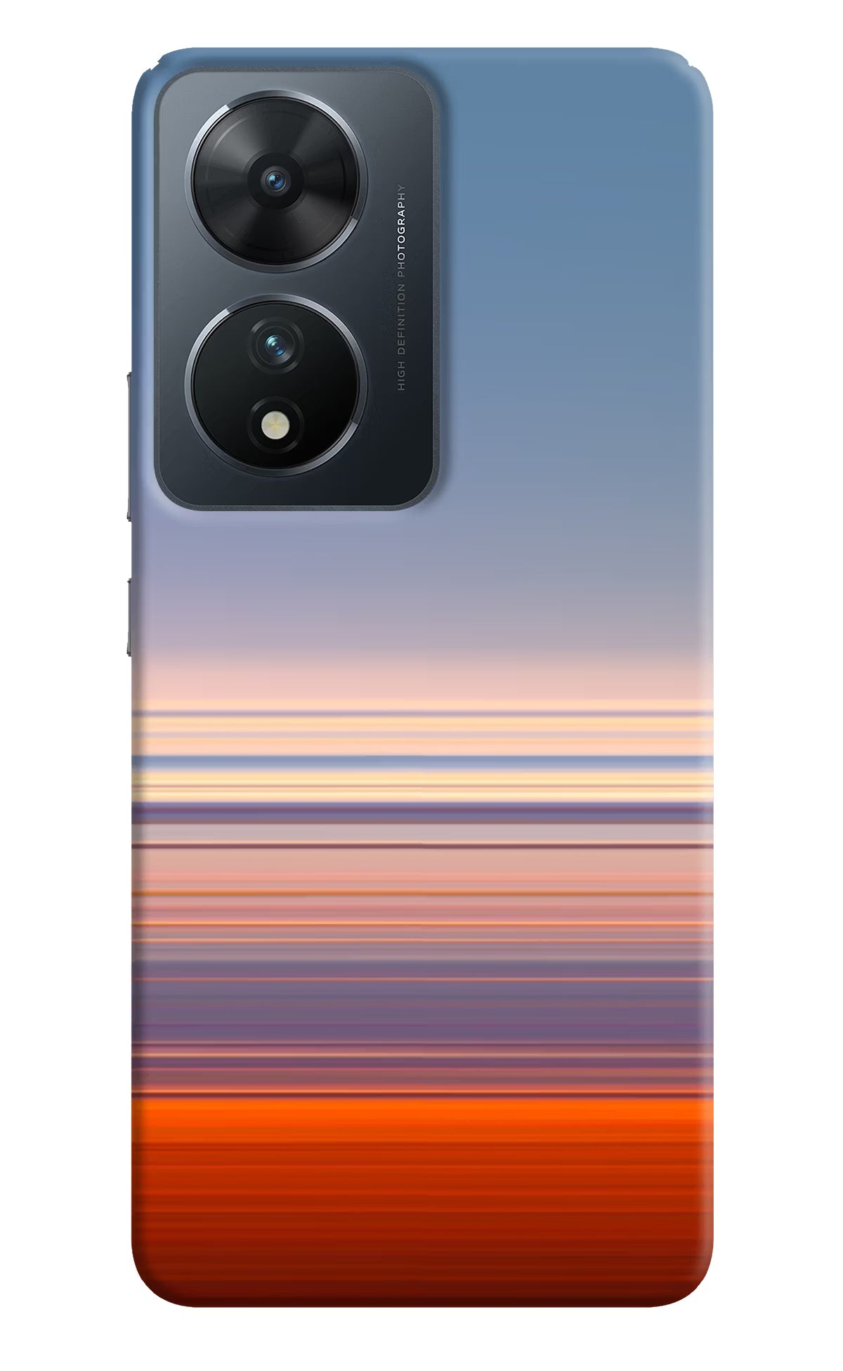 Morning Colors Vivo T2 5G Hard Case Back Cover by Casekaro