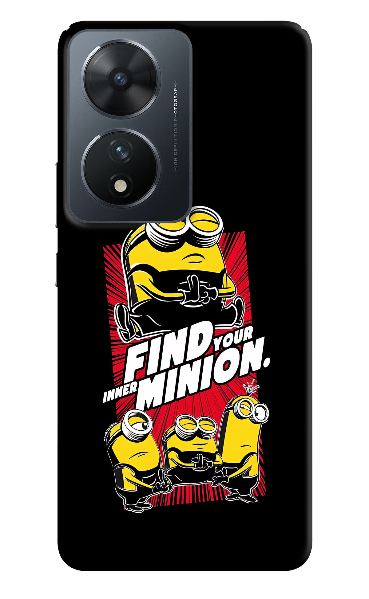 Find your inner Minion Vivo T2 5G Hard Case Back Cover by Casekaro