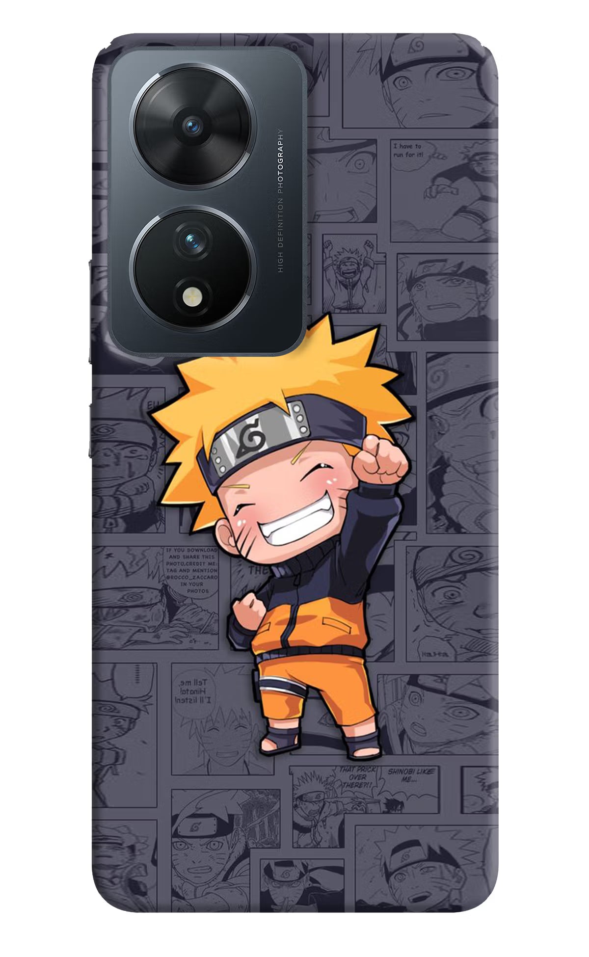 Chota Naruto Vivo T2 5G Hard Case Back Cover by Casekaro