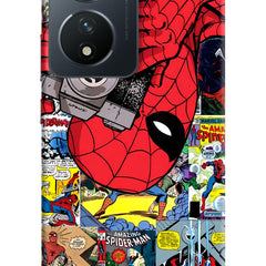 Spider Man Vivo T2 5G Hard Case Back Cover by Casekaro