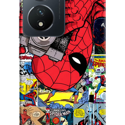 Spider Man Vivo T2 5G Hard Case Back Cover by Casekaro