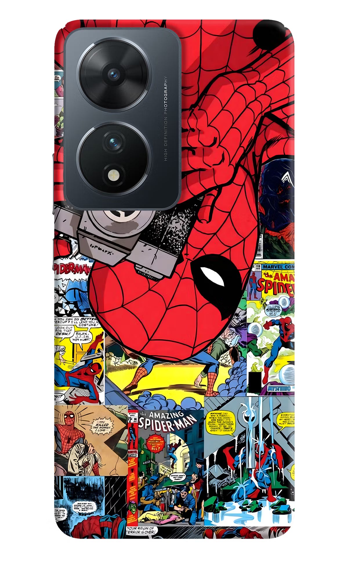 Spider Man Vivo T2 5G Hard Case Back Cover by Casekaro