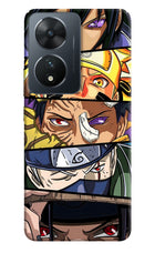 Naruto Character Vivo T2 5G Hard Case Back Cover by Casekaro
