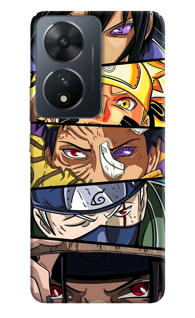 Naruto Character Vivo T2 5G Hard Case Back Cover by Casekaro
