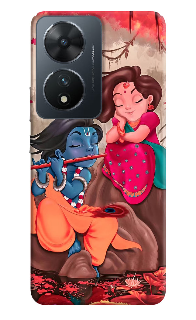 Radhe Krishna Vivo T2 5G Hard Case Back Cover by Casekaro