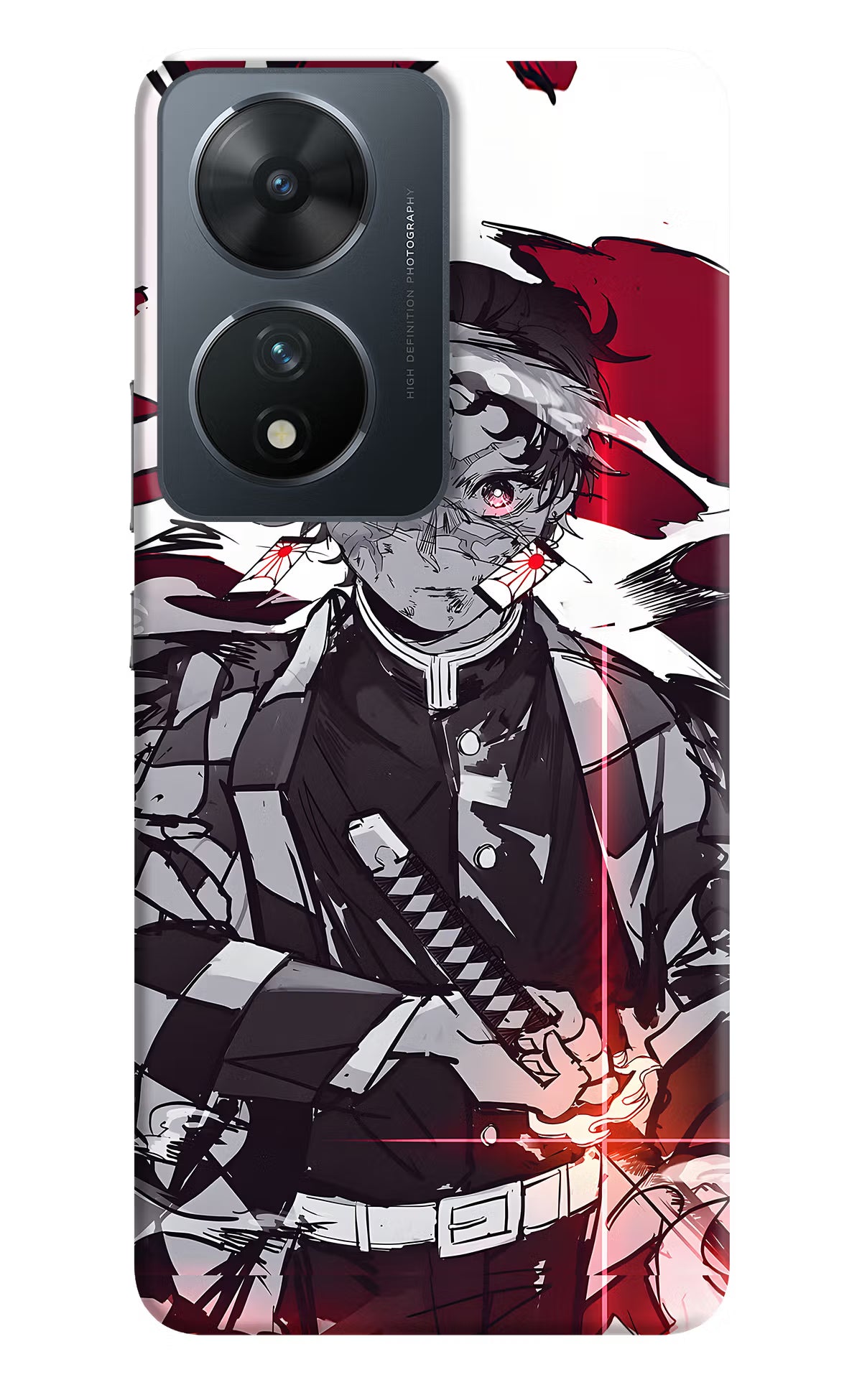 Demon Slayer Vivo T2 5G Hard Case Back Cover by Casekaro