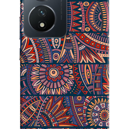 African Culture Design Vivo T2 5G Hard Case Back Cover by Casekaro