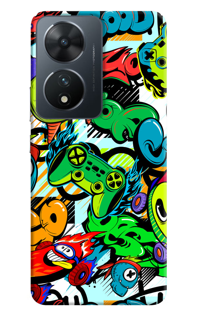 Game Doodle Vivo T2 5G Hard Case Back Cover by Casekaro