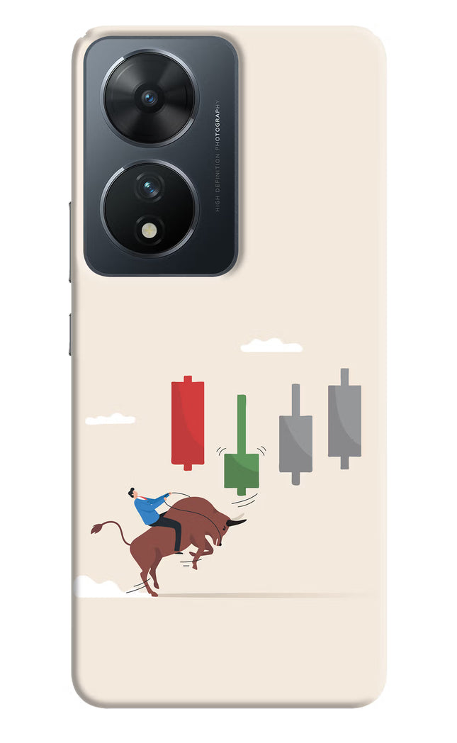Bull Trading Momentum Vivo T2 5G Hard Case Back Cover by Casekaro