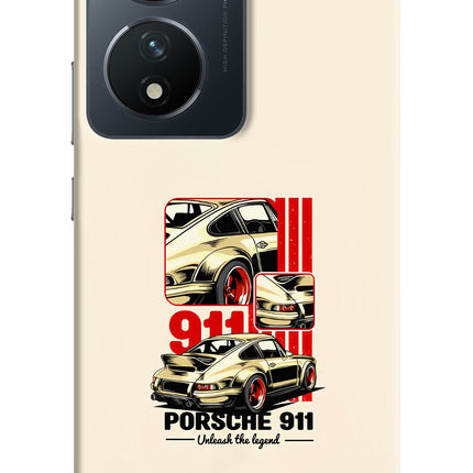 Classic Porsche 911 Vivo T2 5G Hard Case Back Cover by Casekaro