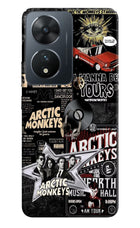 Arctic Monkeys Vivo T2 5G Hard Case Back Cover by Casekaro