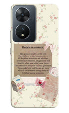 Hopeless Romantic Vivo T2 5G Hard Case Back Cover by Casekaro