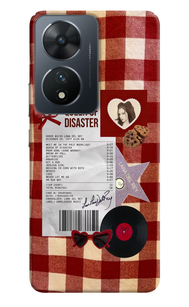 Queen of Disaster Vivo T2 5G Hard Case Back Cover by Casekaro