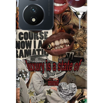 Luxury Vivo T2 5G Hard Case Back Cover by Casekaro