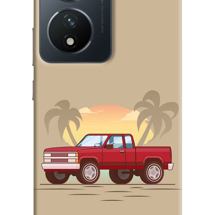 Desert Classic Drive Vivo T2 5G Hard Case Back Cover by Casekaro