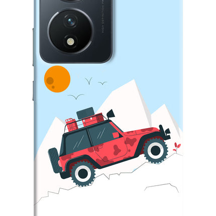Mountain Trail Beast Vivo T2 5G Hard Case Back Cover by Casekaro