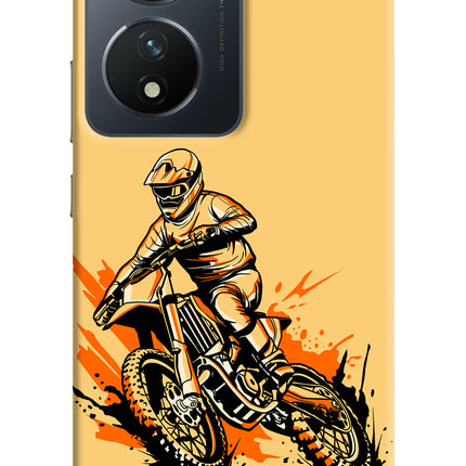 Off-Road Fury Vivo T2 5G Hard Case Back Cover by Casekaro