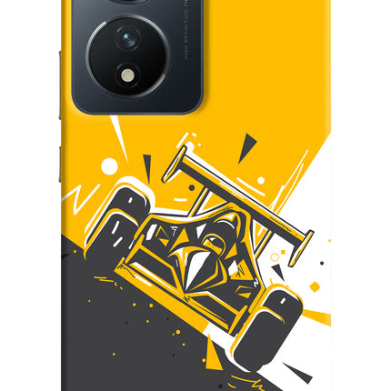 Track King Vivo T2 5G Hard Case Back Cover by Casekaro