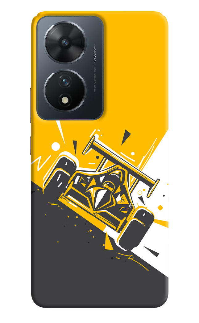 Track King Vivo T2 5G Hard Case Back Cover by Casekaro