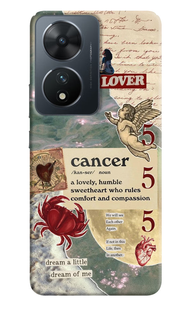 Cancer Zodiac Vivo T2 5G Hard Case Back Cover by Casekaro