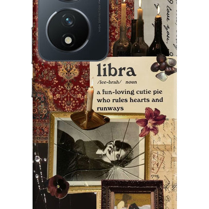 Libra Zodiac Vivo T2 5G Hard Case Back Cover by Casekaro