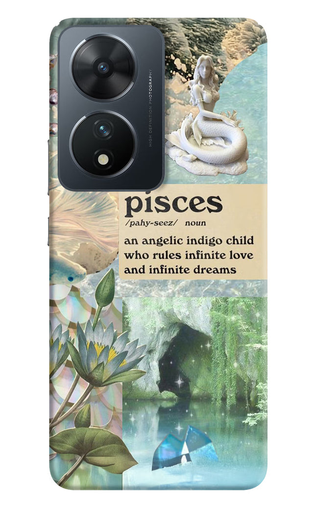Pisces Zodiac Vivo T2 5G Hard Case Back Cover by Casekaro