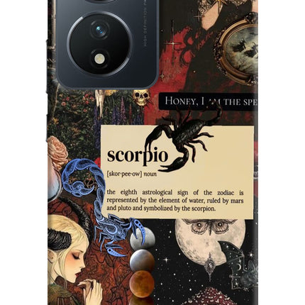Scorpio Zodiac Vivo T2 5G Hard Case Back Cover by Casekaro