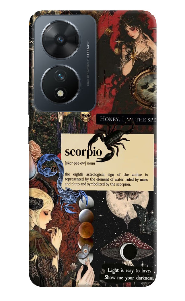 Scorpio Zodiac Vivo T2 5G Hard Case Back Cover by Casekaro