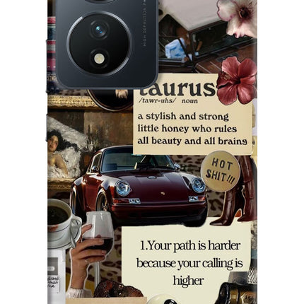 Taurus Zodiac Vivo T2 5G Hard Case Back Cover by Casekaro