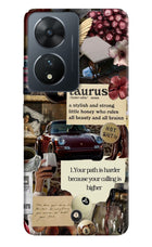 Taurus Zodiac Vivo T2 5G Hard Case Back Cover by Casekaro