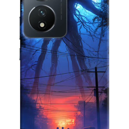 Ordinary Things Shadow Vivo T2 5G Hard Case Back Cover by Casekaro