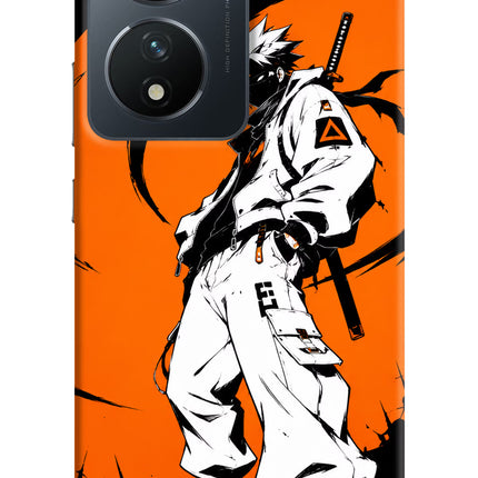 Street Samurai  Vivo T2 5G Hard Case Back Cover by Casekaro