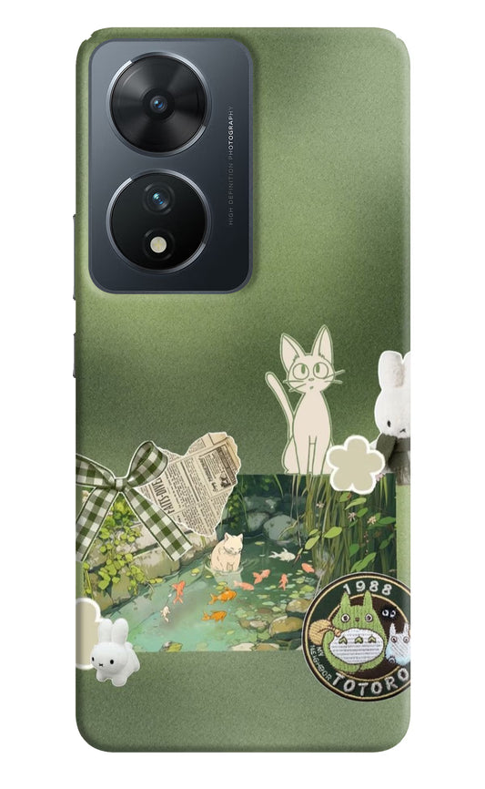 Aesthetic anime Vivo T2 5G Hard Case Back Cover by Casekaro