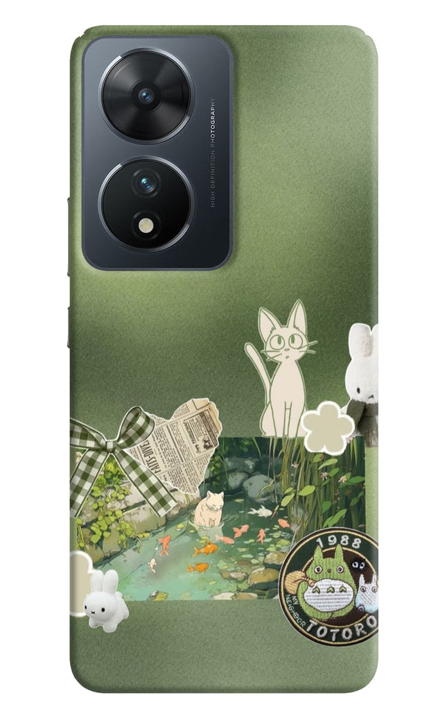 Aesthetic anime Vivo T2 5G Hard Case Back Cover by Casekaro
