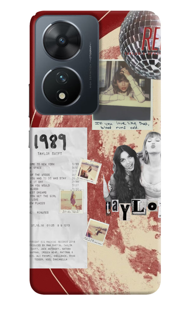Taylor Swift Vivo T2 5G Hard Case Back Cover by Casekaro
