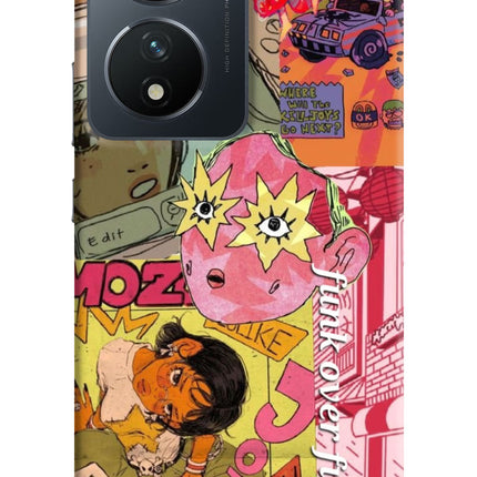 Funkover Vivo T2 5G Hard Case Back Cover by Casekaro