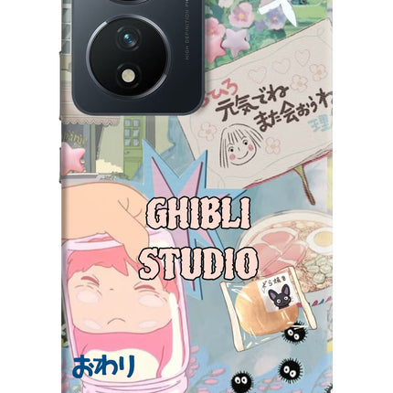Studio Ghibli Vivo T2 5G Hard Case Back Cover by Casekaro