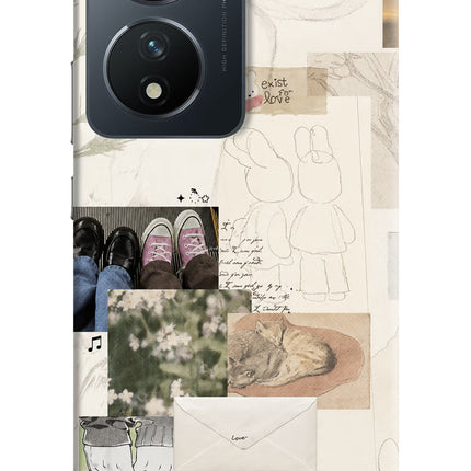 Soft Aesthetic Vivo T2 5G Hard Case Back Cover by Casekaro