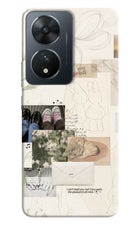 Soft Aesthetic Vivo T2 5G Hard Case Back Cover by Casekaro
