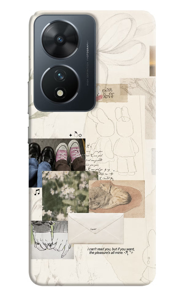 Soft Aesthetic Vivo T2 5G Hard Case Back Cover by Casekaro